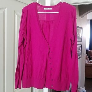 Old Navy Pink Cardigan XXL